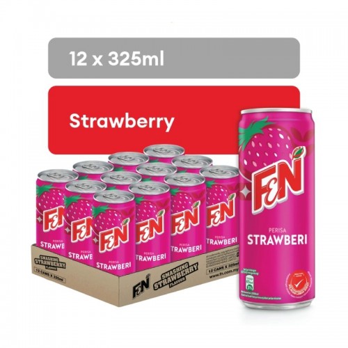 F&N STRAWBERI 12X325ML