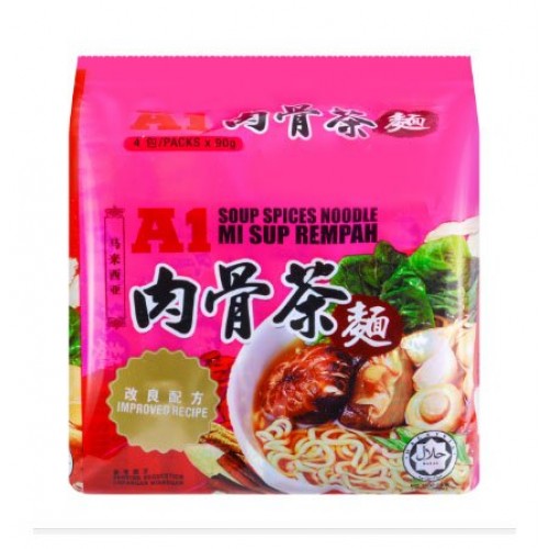 A1 BAK KUT TEH MEE 4 X90G