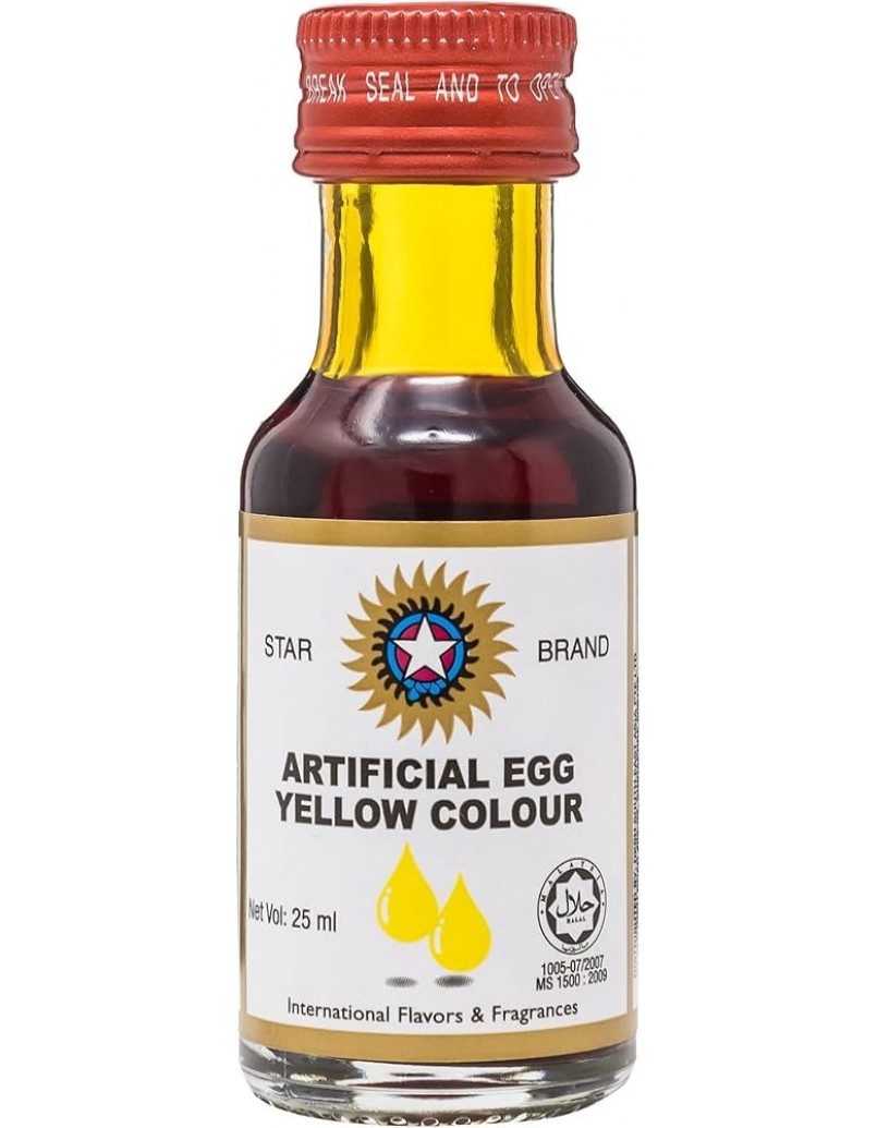 STAR BRAND COLORING(YELLOW COLOR) 25ML