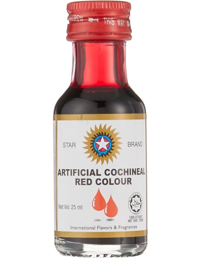 STAR BRAND COLORING(RED) 25ML