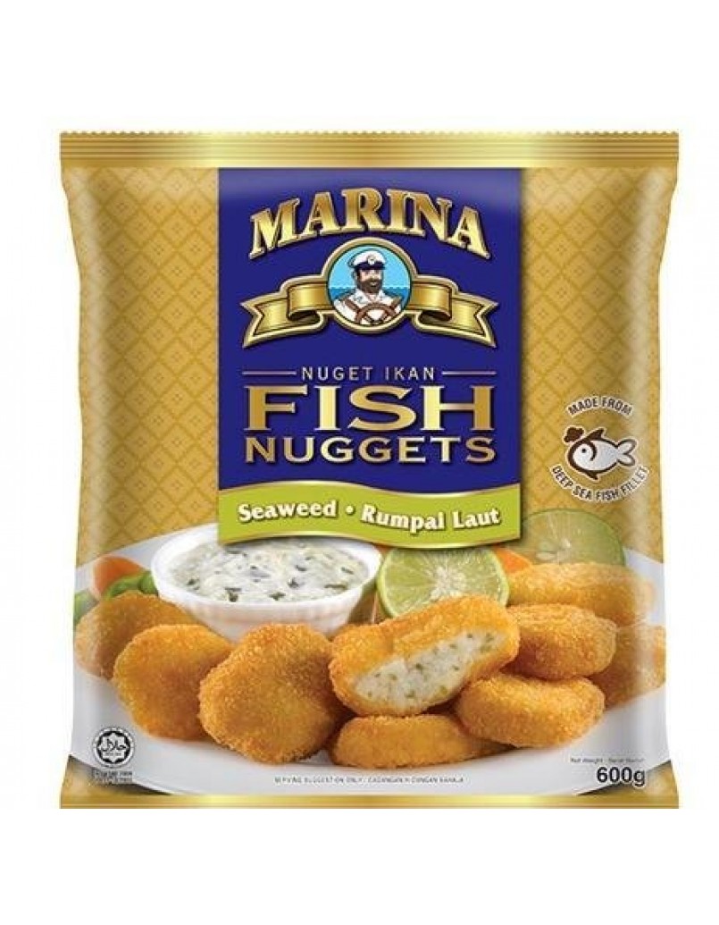 MARINA FISH NUGGETS SEAWEED 600G