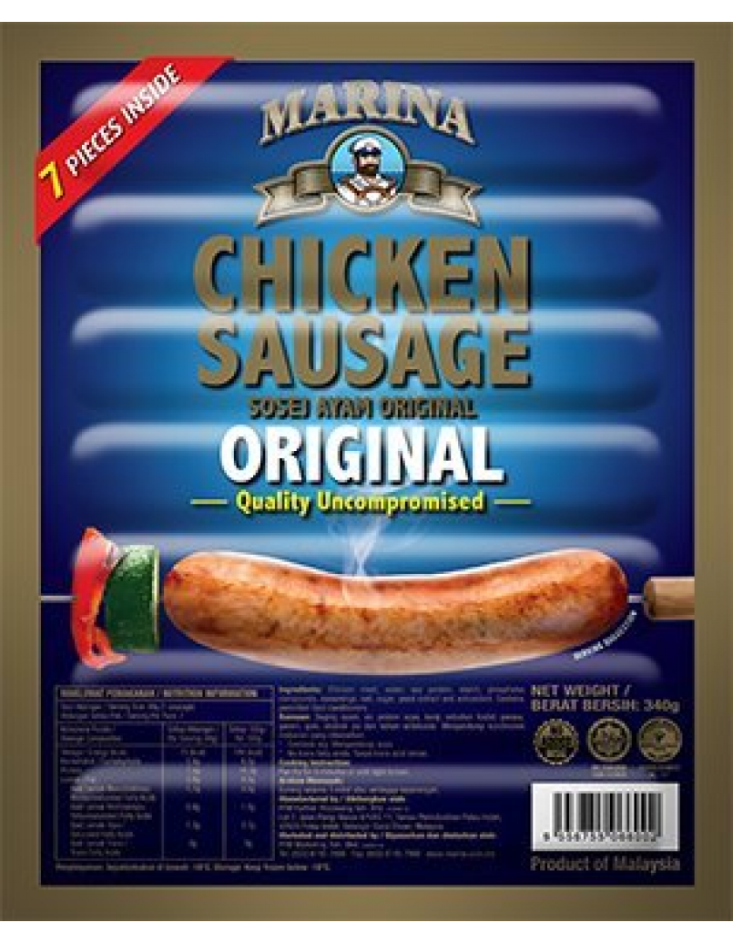 MARINA CHICKEN SAUSAGE ORG 6+1'S