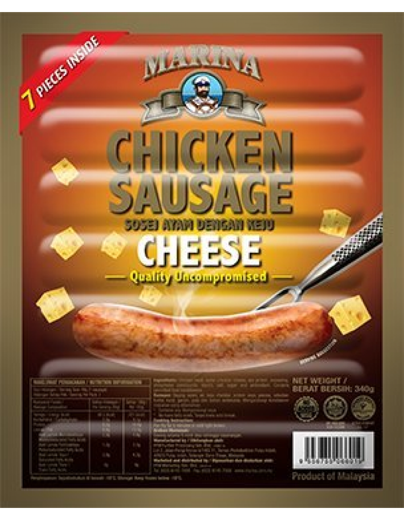 MARINA CHICKEN SAUSAGE CHEESE 6+1'S