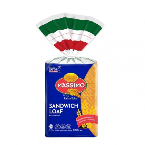MASSIMO SW SANDWICH LOAF 400G