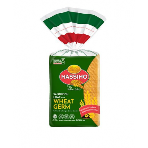 MASSIMO WG SANDWICH WHEAT CERM 400G