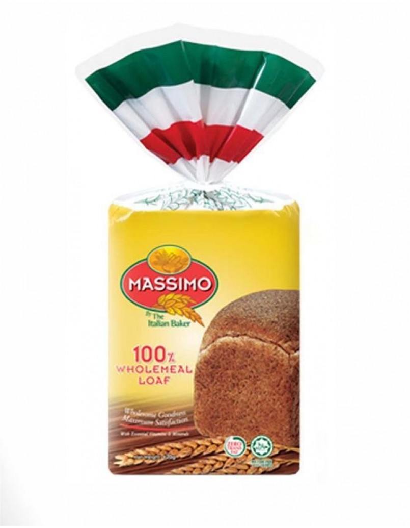 MASSIMO WW WHOLE WHEAT LOAF 420G