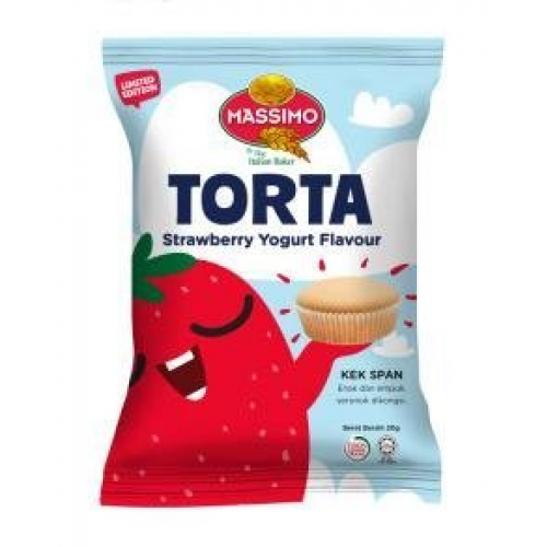 MASSIMO TORTA STBR YOGURT 30G