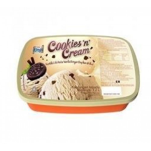 KING'S COOKIES0 N CREAM 1.2L