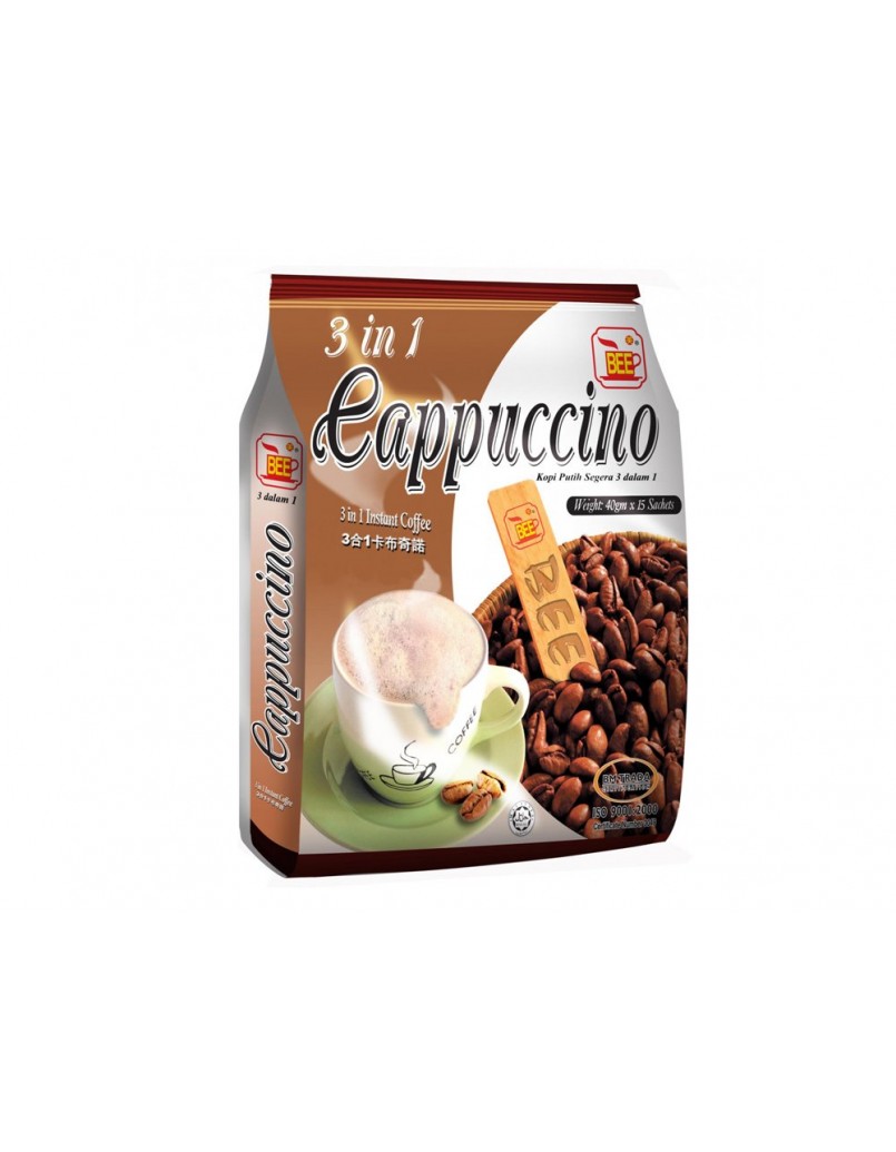 BEE 3IN1 CAPPUCCINO WHIT CFE 15'S