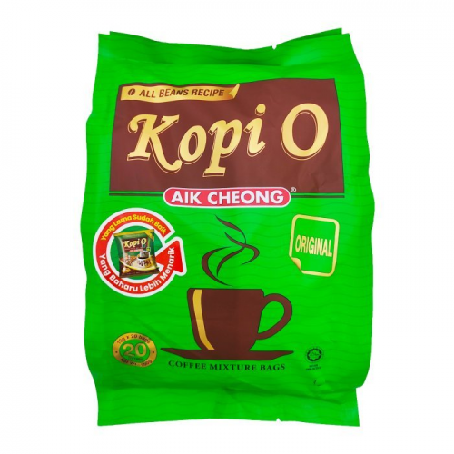 AIK CHEONG KOPI O (NO SUGAR) 20 X10G