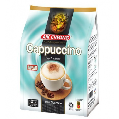 AIK CHEONG 3IN1 WHITE CAPPUCINO 12 X25G