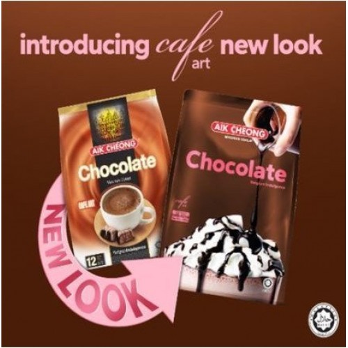 AIK CHEONG HOT CHOCOLATE MALT DRINK 12 X40G