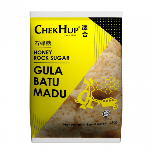 CHEK HUP HONEY ROCK SUGAR 250G