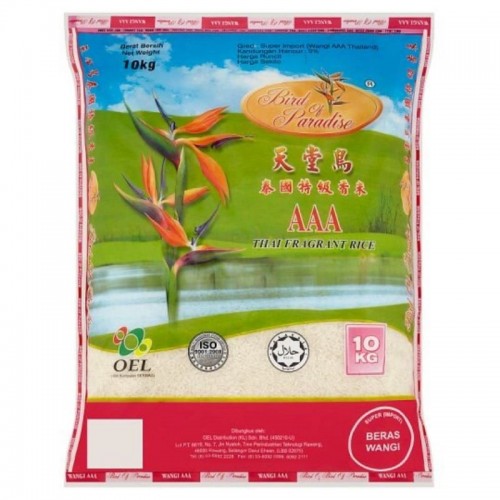 BIRD OF PARADISE THAI FRAGRANT RICE 10KG