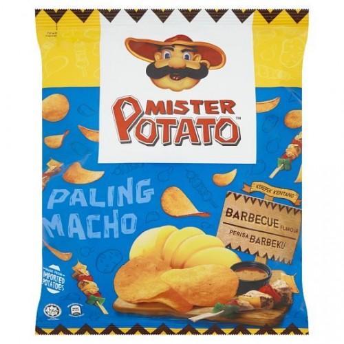 MISTER POTATO CRISPS BBQ FLA 75G