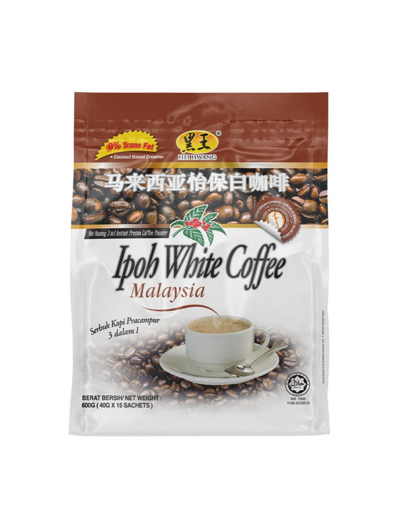 HEI HWANG 3IN1 WHITE COFFEE 15 X40G