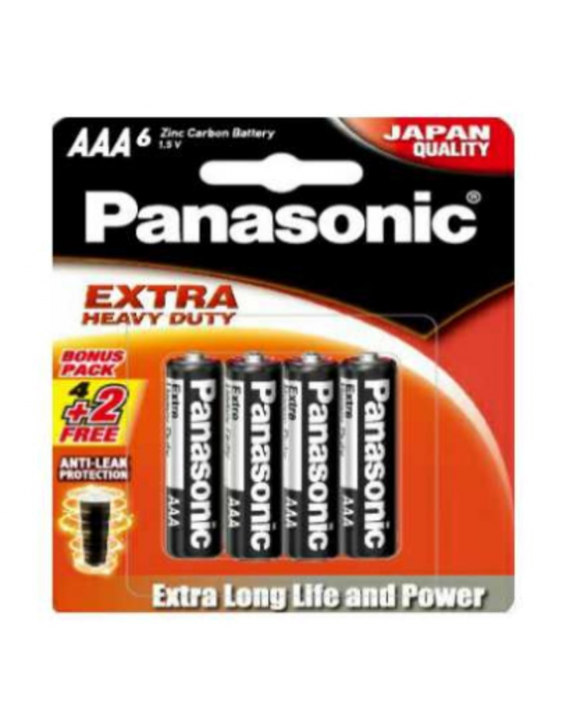 UM-4SHD/4B PANASONIC EXTRA AAA 4'S