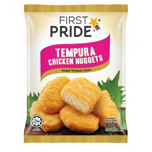 FIRST PRIDE TEMPURA CHICKEN NUGGET 800G