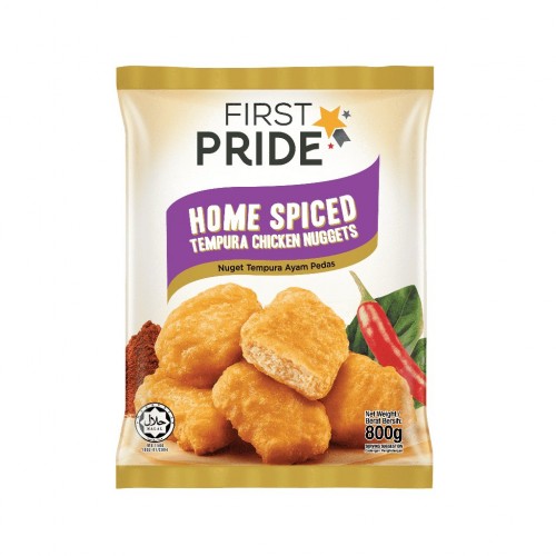 FIRST PRIDE TEMPURA CHICKEN NUGGET(SPICY) 800G