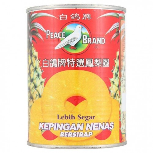 PEACE PINEAPPLE SLICES 565G