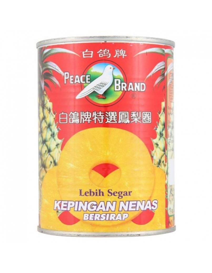 PEACE PINEAPPLE SLICES 565G