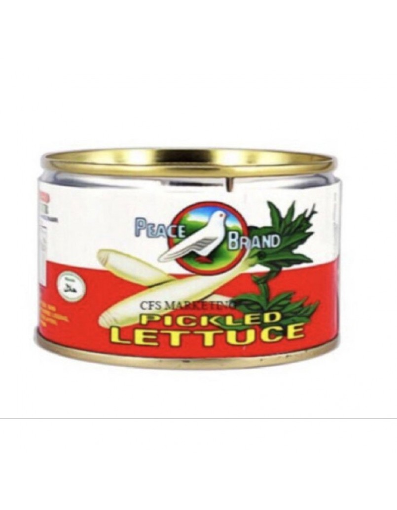 PEACE PICKLED LETTUCE 185G (TIN)