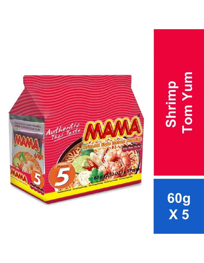 MAMA TOM YAM NOODLE 5 X60G