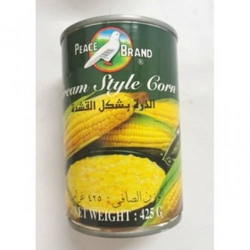 PEACE SWT CREAM CORN 425G