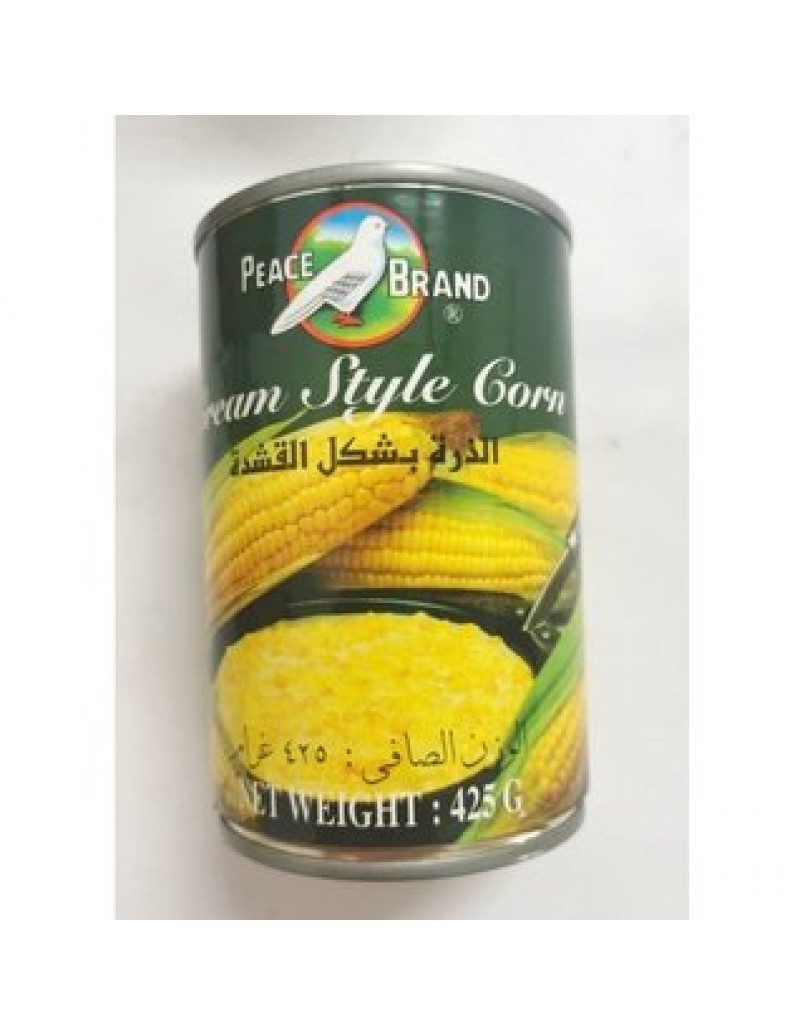 PEACE SWT CREAM CORN 425G