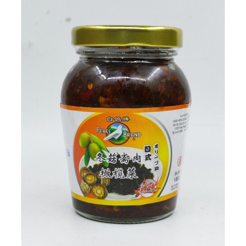 PEACE MUSHROOM OLIVE DISH SPICY 180G