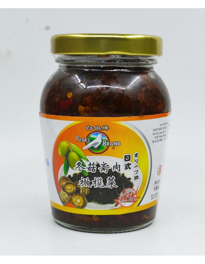 PEACE MUSHROOM OLIVE DISH SPICY 180G