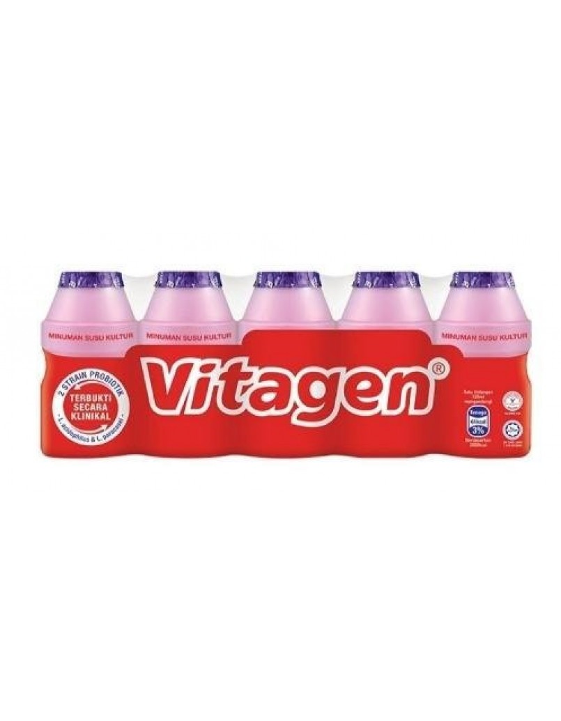 VITAGEN GRAPE 5 X125ML