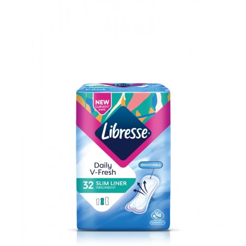LIBRESSE SLIM PANTY LINER 32'S