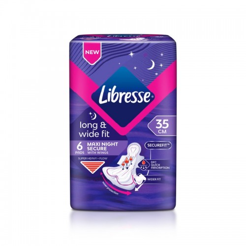 LIBRESSE WB NIGHT WING 35CM 6'S