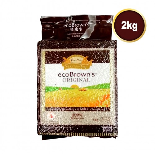 ECOBROWN'S RICE 2KG