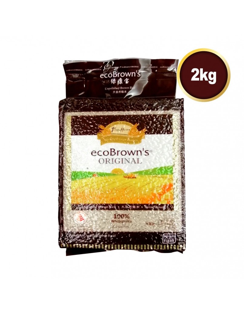 ECOBROWN'S RICE 2KG