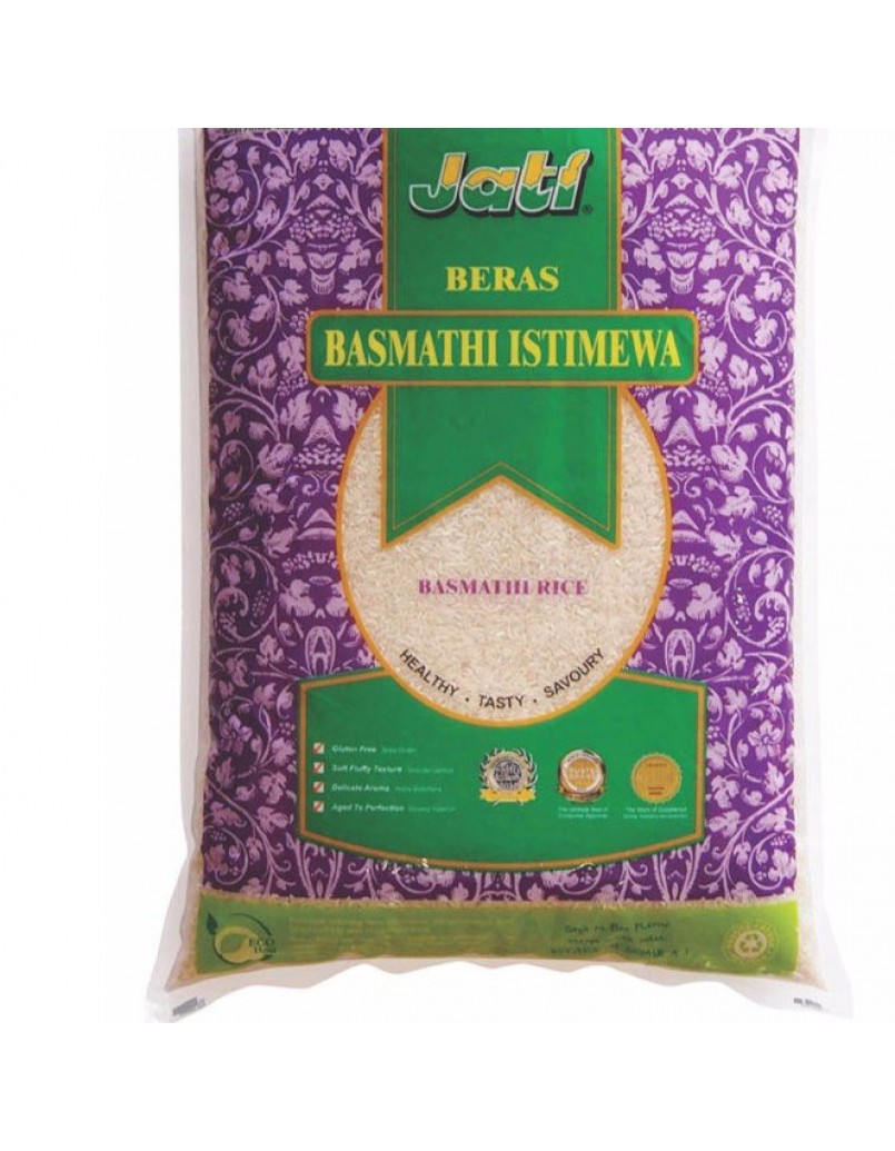 CAP JATI BERAS BASMATHI ISTIMEWA 5KG