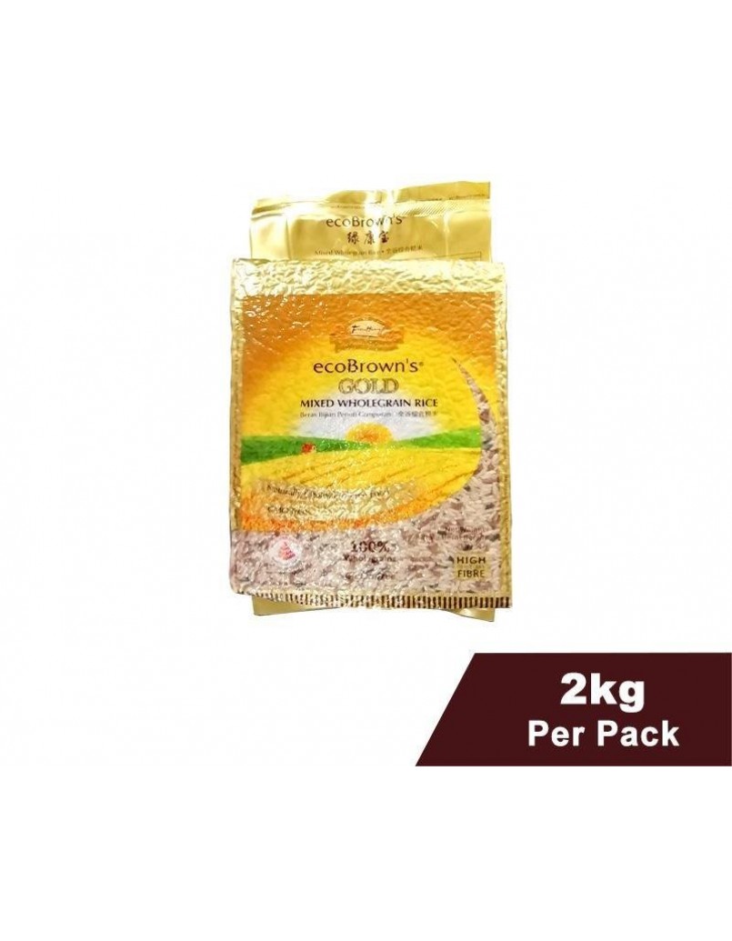 ECOBROWN'S GOLD RICE 2KG