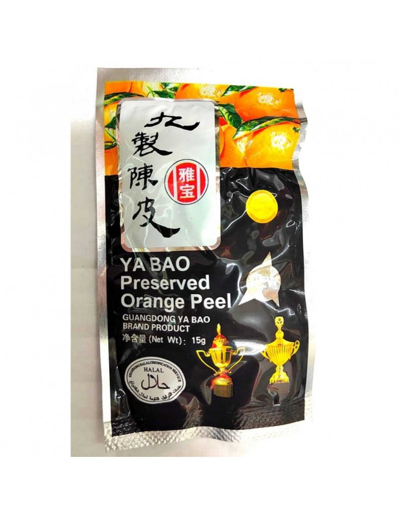 九制陈皮雅宝 YA BAO MANDARIN PEEL 15G